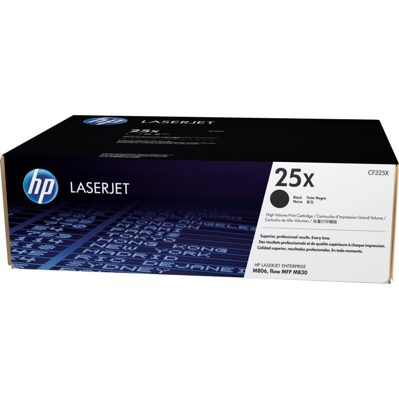 HP 25X cartouche de toner LaserJet noir grande capacité authentique