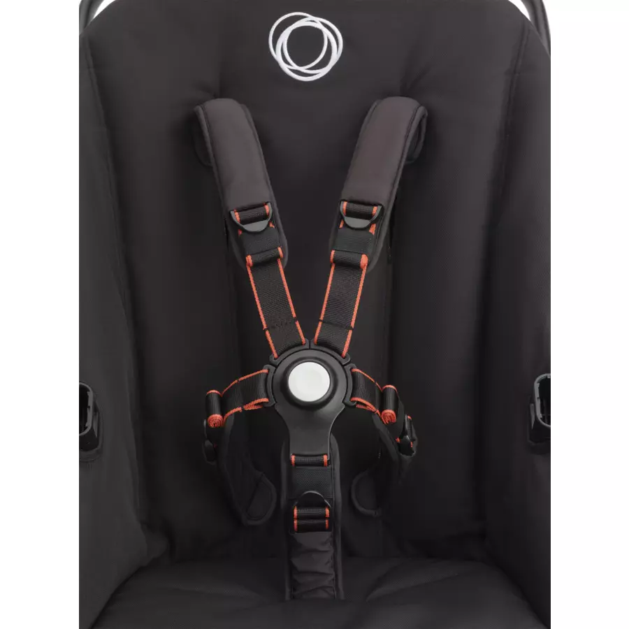 bugaboo Kinderwagen Fox Cub mit Liegeaufsatz und Sitz BlackMidnight Black