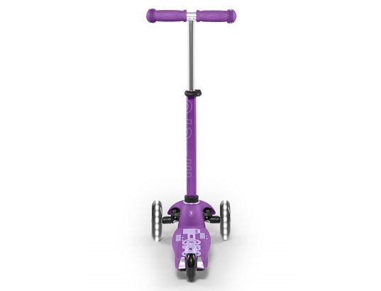 MICRO - Trottinette mini deluxe led - violet