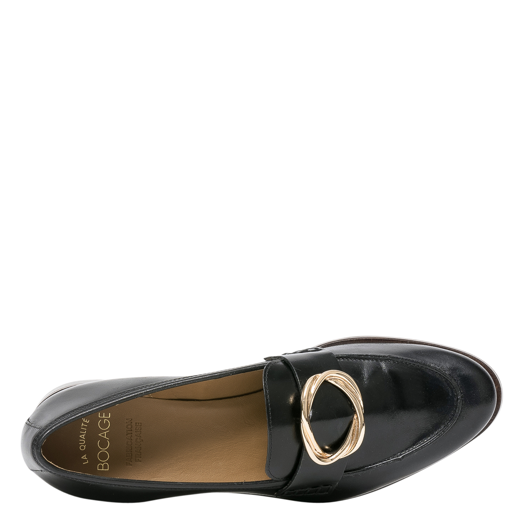 AGLAE - Mocassins en cuir lisse | Noir