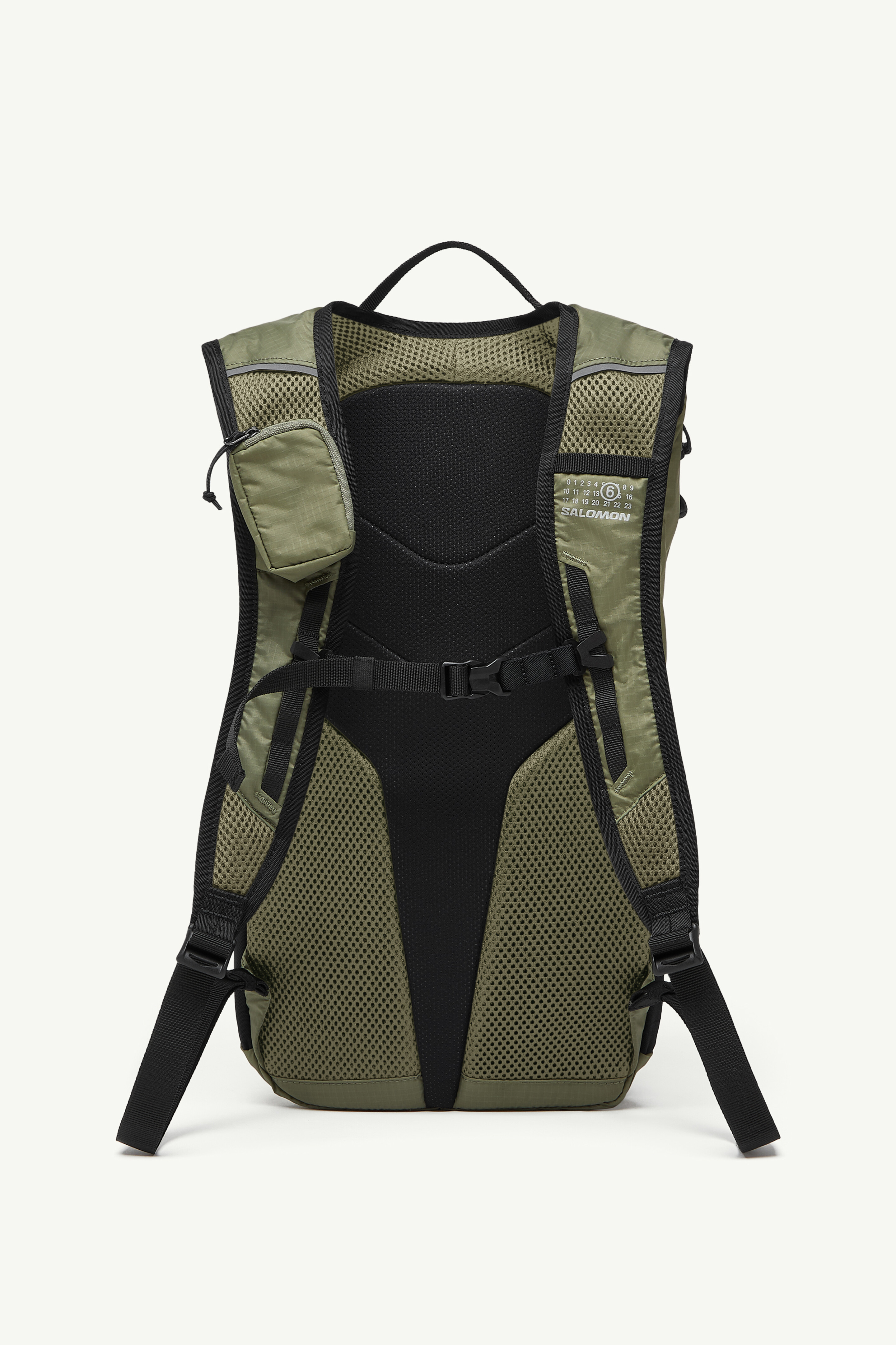 Sac à dos Numeric en nylon MM6 x Salomon Vert