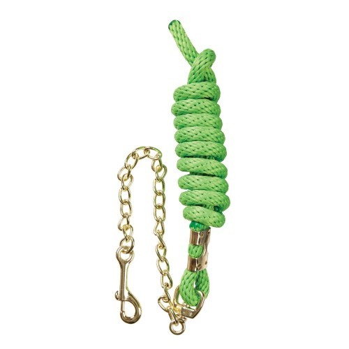 Guia de corda Roma Brights para cavalos, verde limão