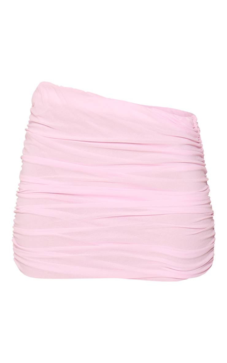 Rose Bébé Jupe Mini Froncée En Mousseline Co-ord Petite