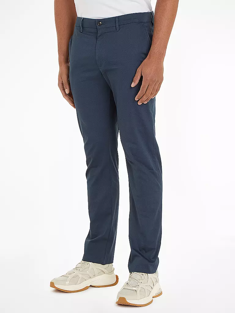TOMMY HILFIGER Chino Straight Fit DENTON blau