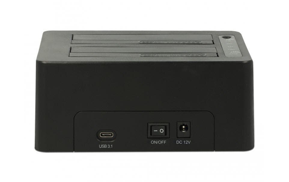 Docking- und Klonstation Dual Sata HDD / SSDDockingstation für zwei 2.5