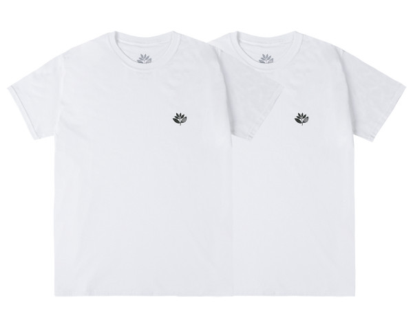 LOT DE 2 T-SHIRTS - BLANCS
