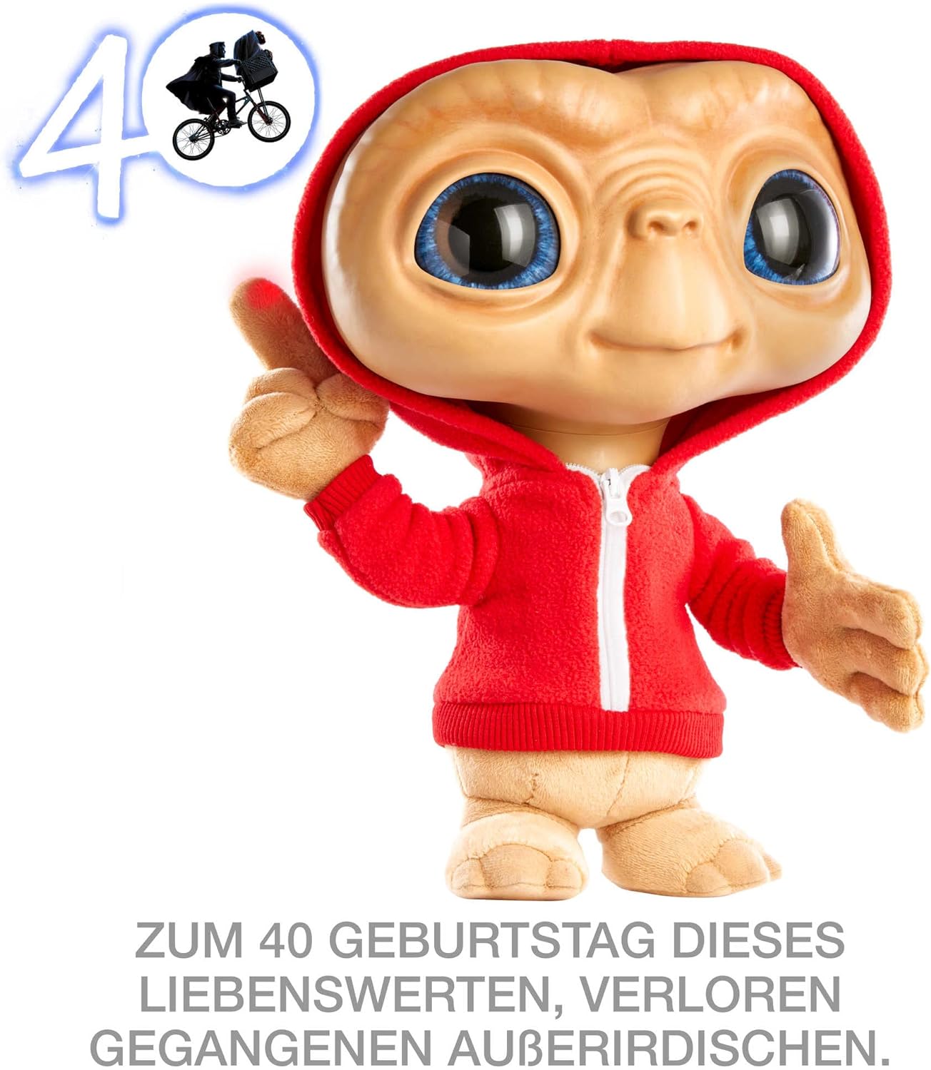 Mattel HMG06 - Plüschfigur - E.T. (28cm) Plüschtier mit Licht und Sound