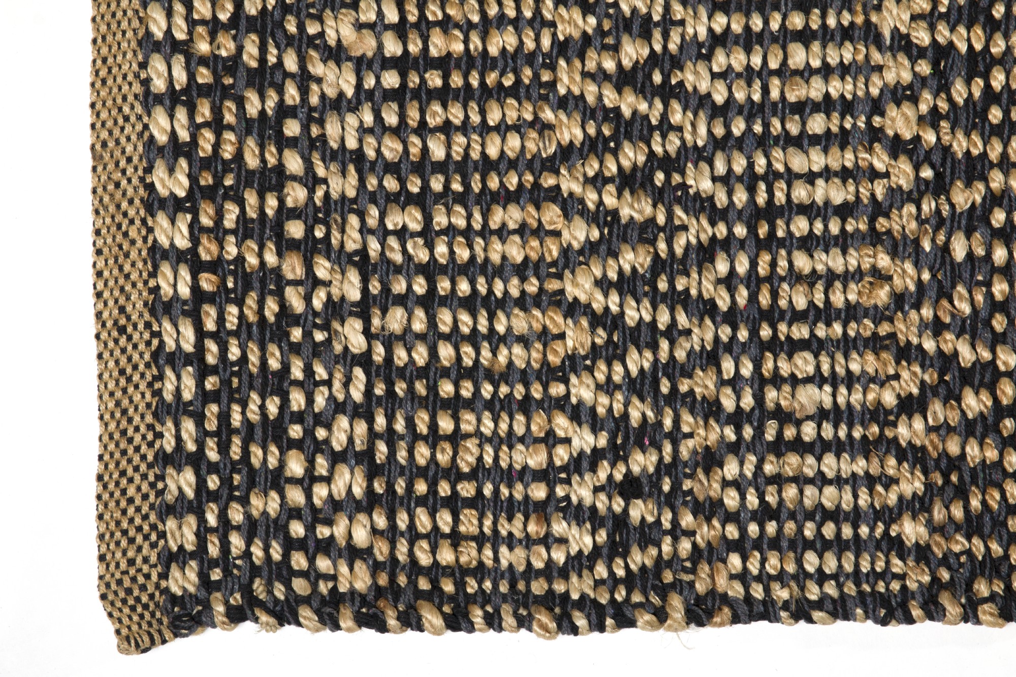 Teppich 'Astami', natur, schwarz, 200 x 140 cm & 240 x 170 cm von fischer's lagerhaus