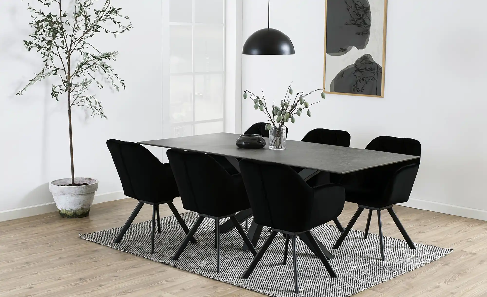 Esstisch 200 x 100 cm Maks