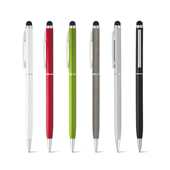 hi!dea 91624 - Stylo en aluminium avec mécanisme twist et embout tactile