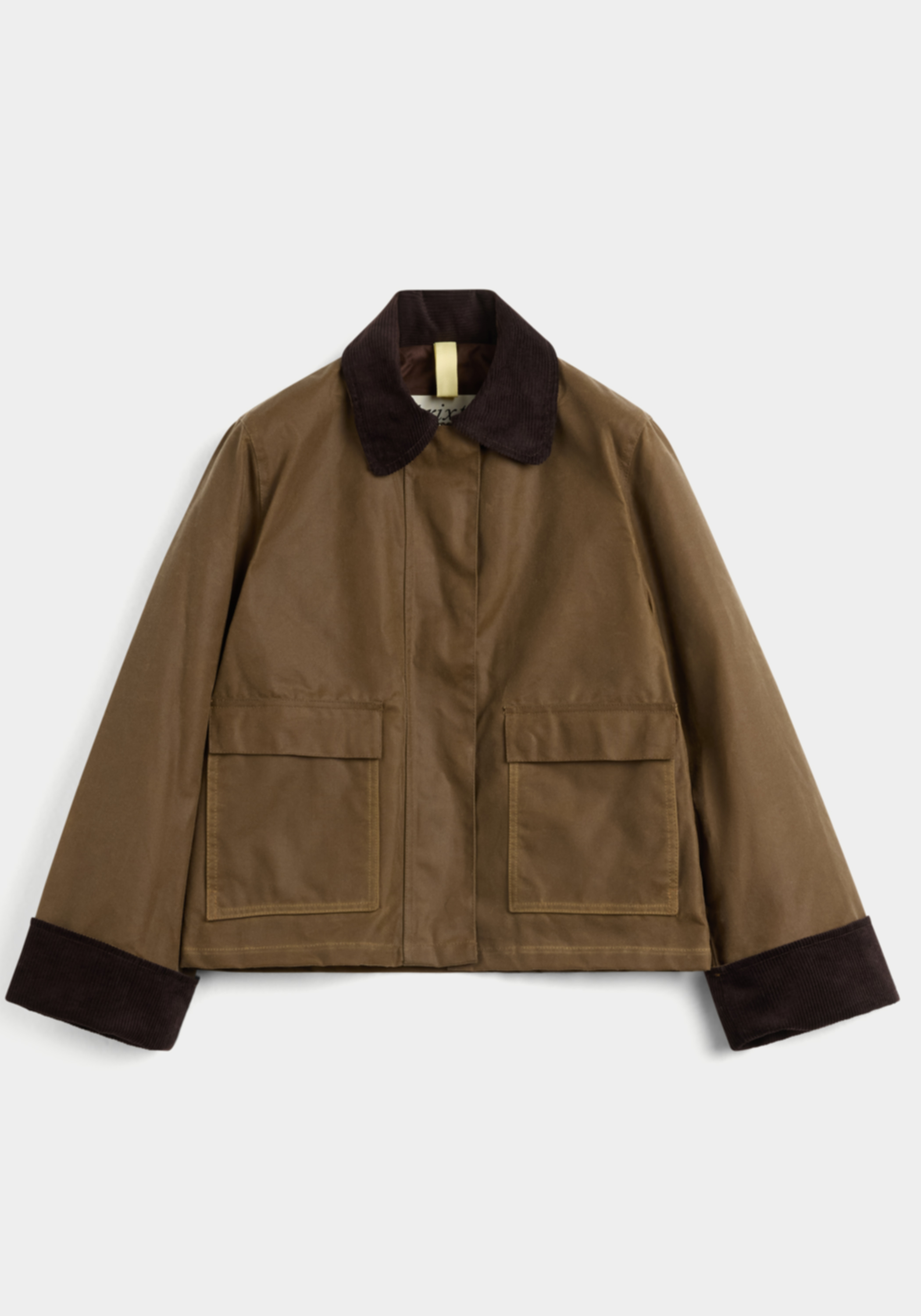 Brixtol Textiles Jacke Sissel Wax Deep Sand