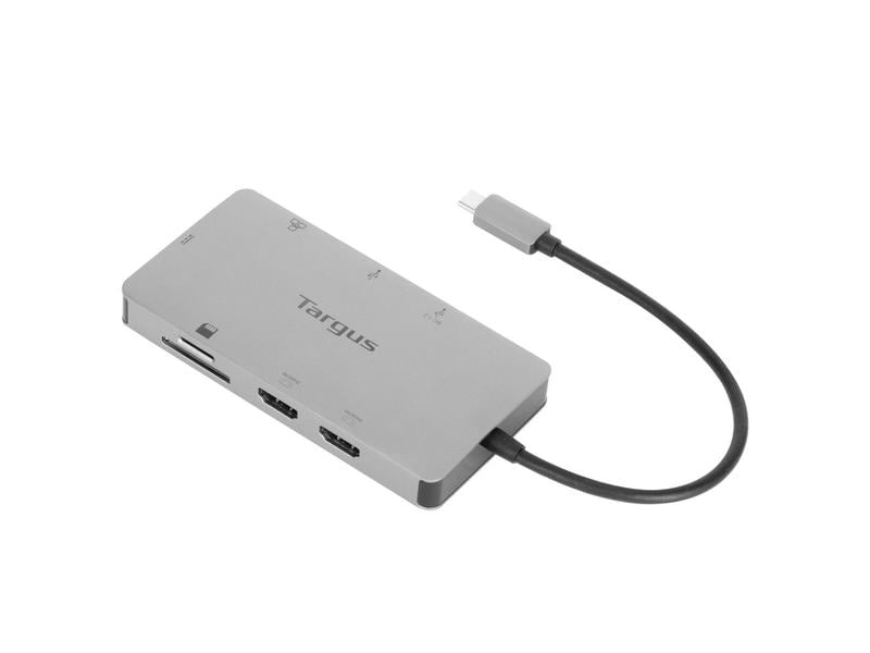 Targus Dockingstation USB-C Dual 4K HDMI 100W PowerDelivery Kompakte USB-C-Dockingstation mit Pass-Through-Technologie
