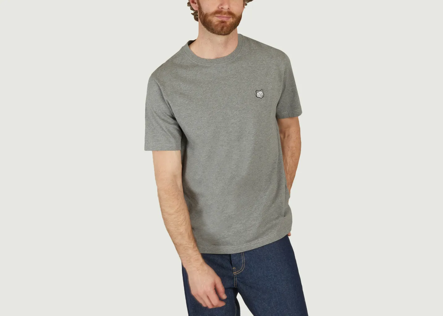 T-shirt Fox Head Maison Kitsuné