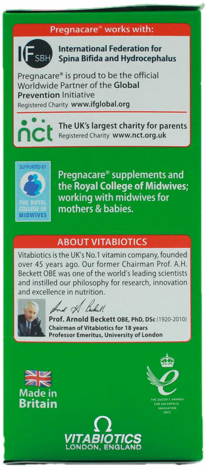 Vitabiotics Pregnacare Original 30 comprimidos
