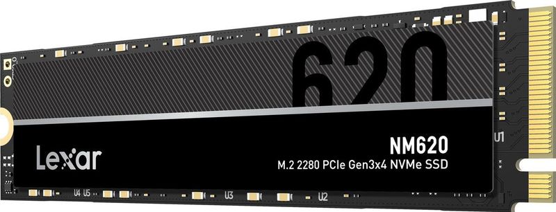 Lexar NM620 SSD 512GB - NVMe - M.2 - PCIe Gen3x4