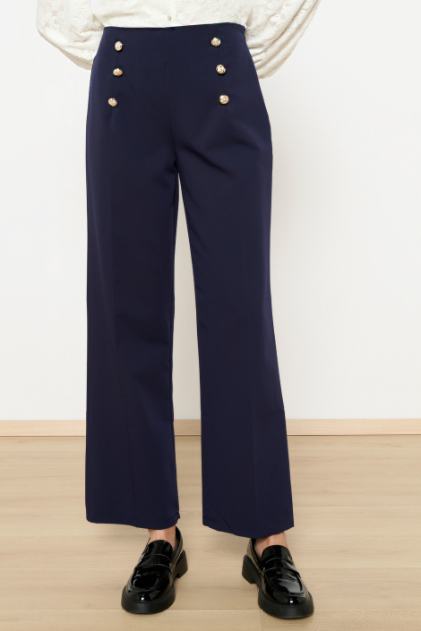 LolaLiza blauwe dames broek