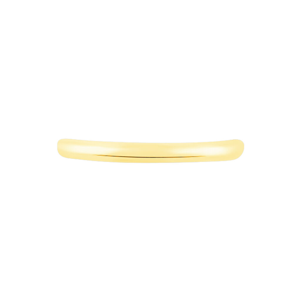 Alliance Demi Jonc Classique Or Jaune