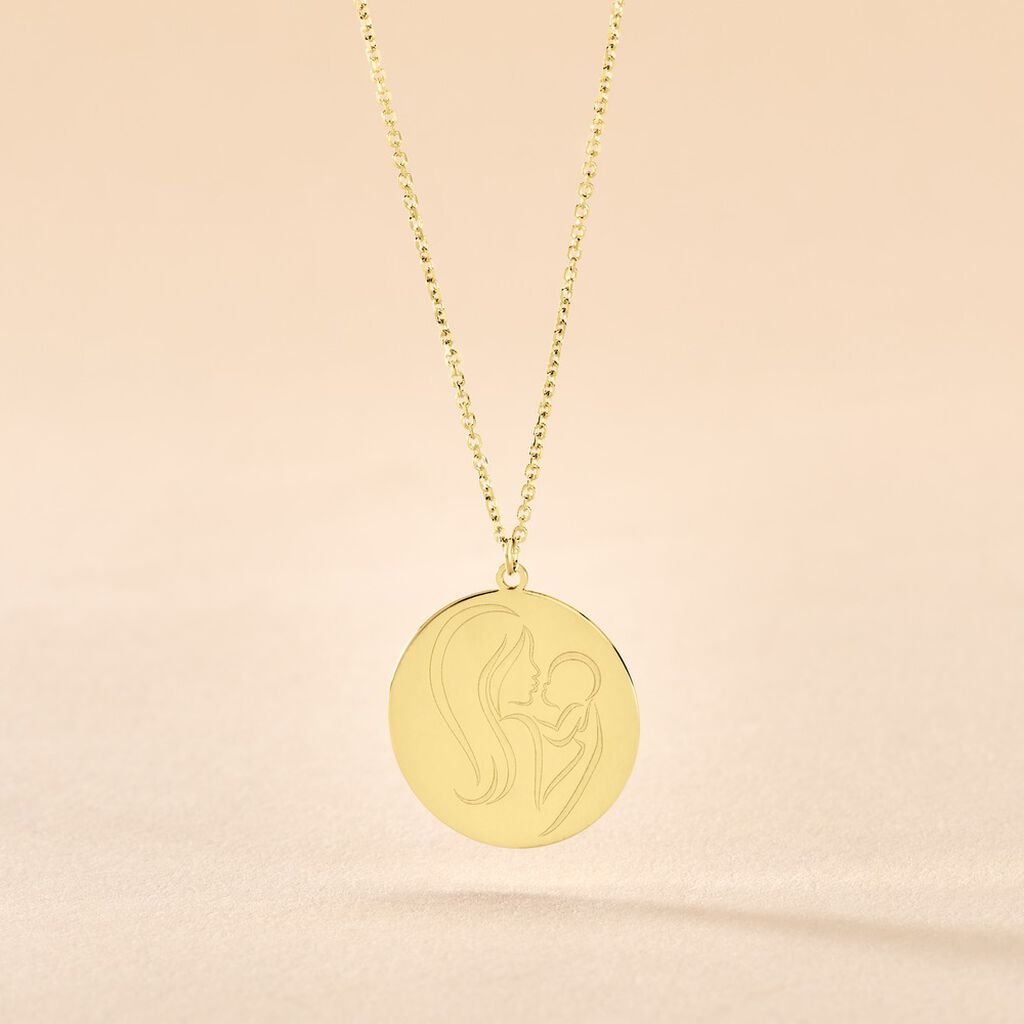 Collier Cobeia Maille Forcat Or Jaune