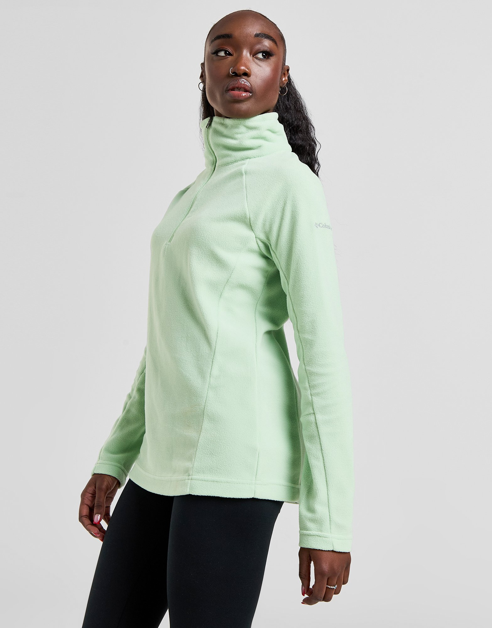 Columbia Haut Glacial Polar 1/4 Zippé Femme