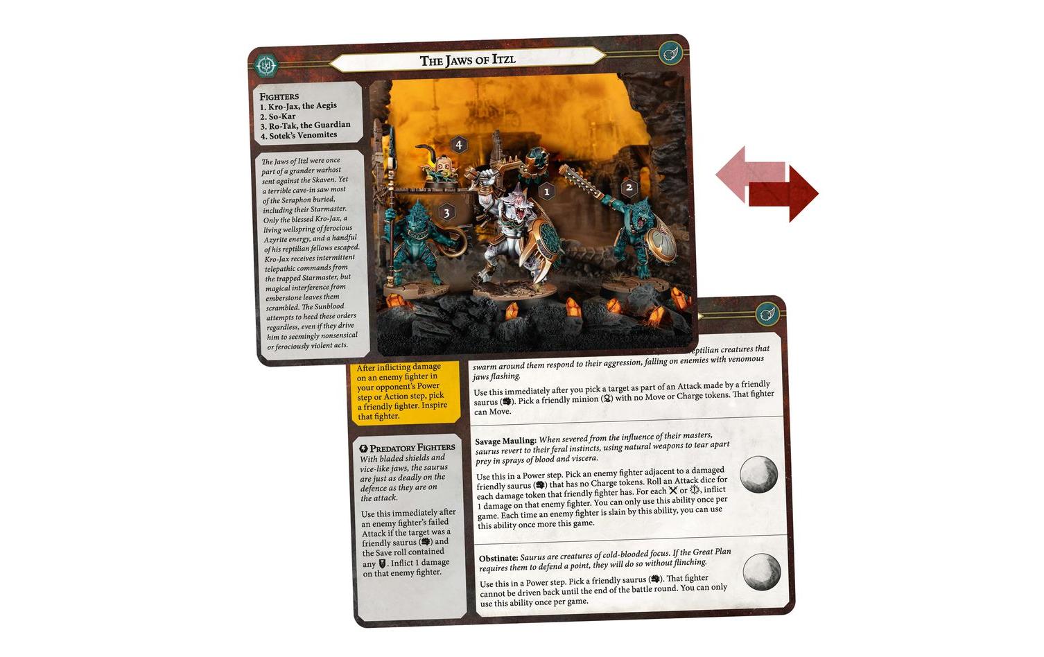 Figurenset Warhammer Underworlds Die Fänge des ItzlFänge des Itzl – Bausatz