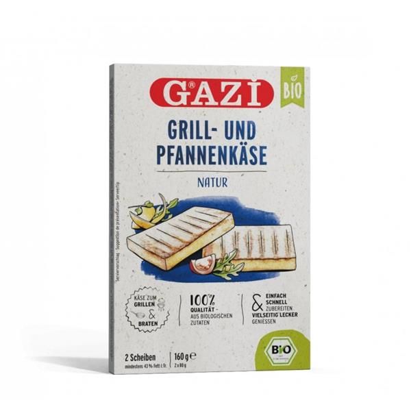 Gazi Bio Queijo Para Grelhar 160G(2X80g)