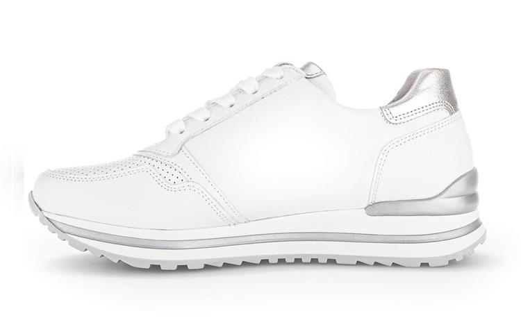 Gabor 66.528 weiss/silber(perf)