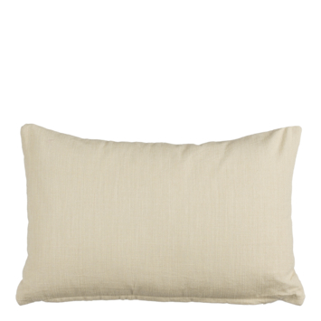 Kussen palmboom off white - l55xb35xh10cm