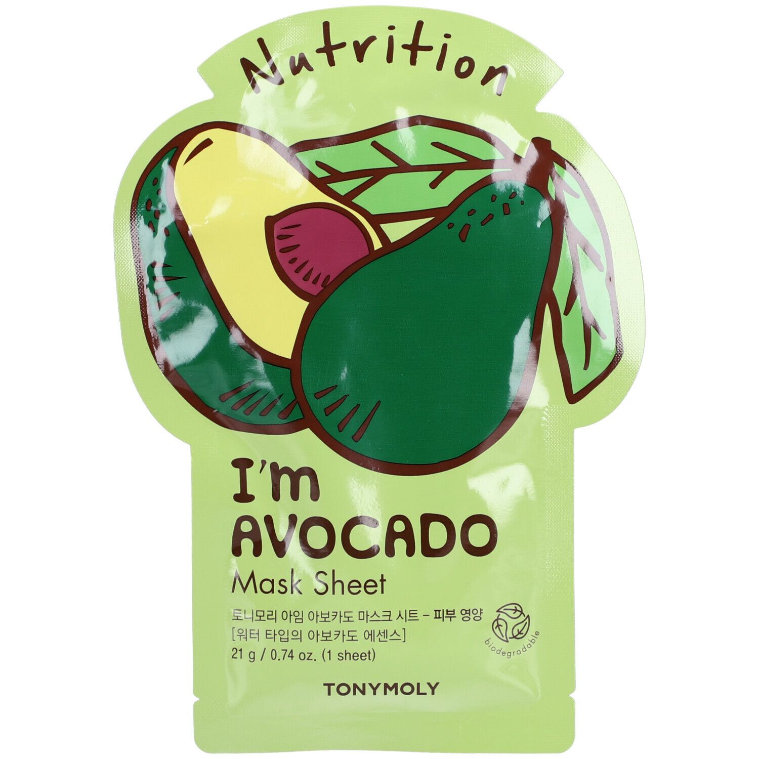 TONYMOLY I' m Avocado Mask Sheet