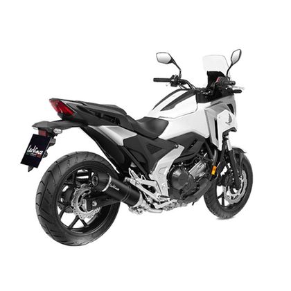 Silencieux Leo Vince LV ONE EVO Embout carbone - Noir