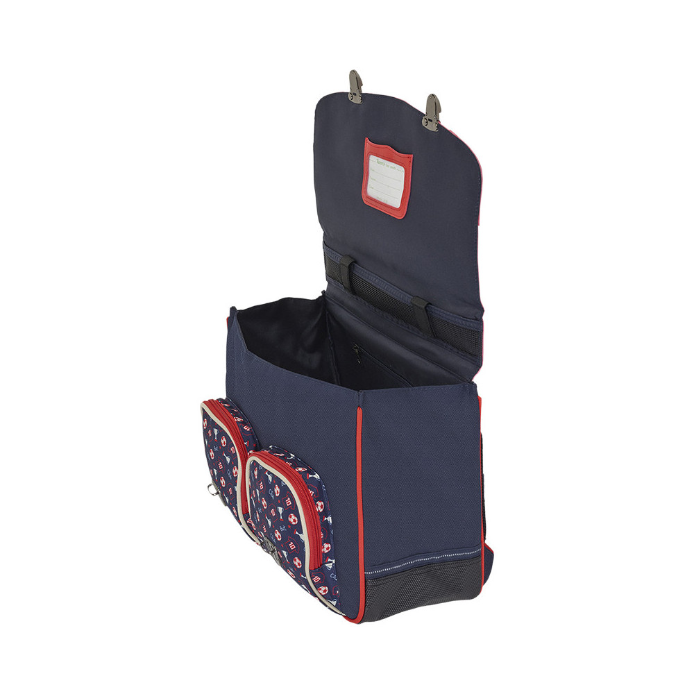 Cartable Alban bicolore