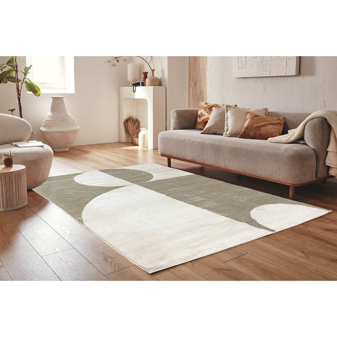 Nazar Rugs Tapis Nely 793 vert - 160x230 cm