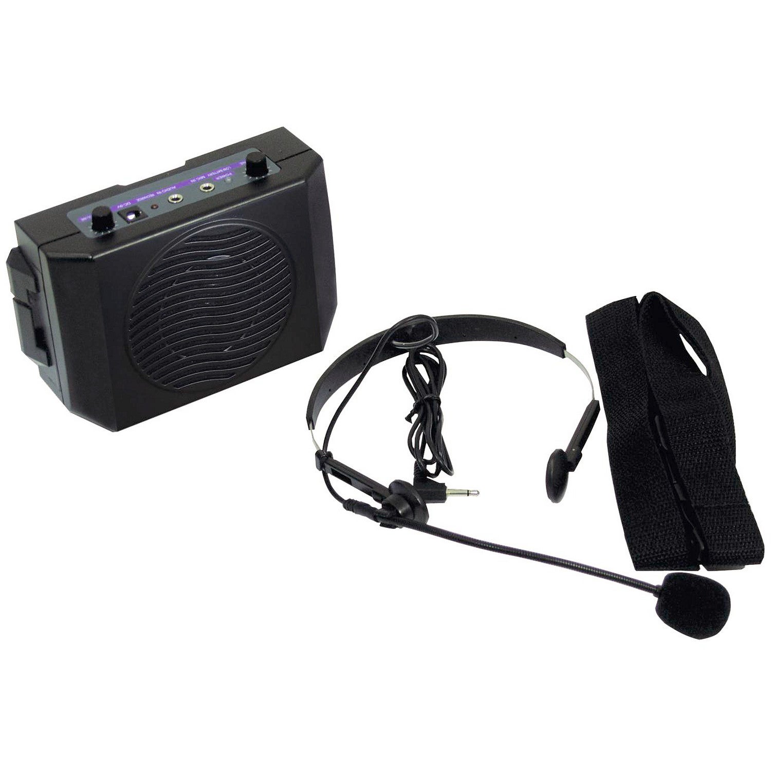 Omnitronic BHD-02 headset-microfoon met heupband-speaker