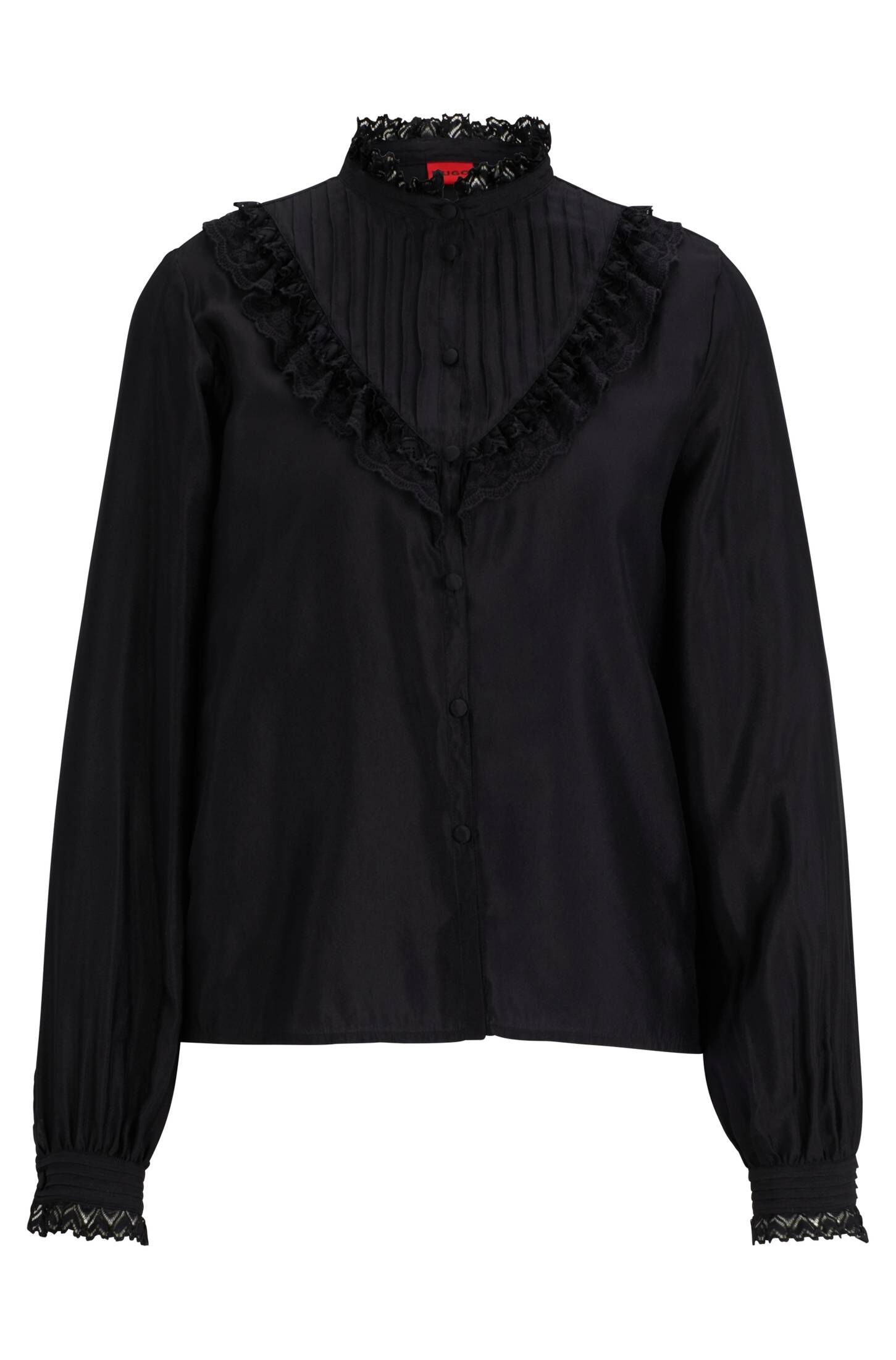 HUGO| Damen Bluse ERALLIA Langarm