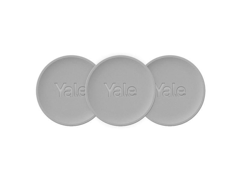 Yale NFC Tag Dot, 3 Stück Schlüsselloses Zubehör für das Yale Linus Smart Lock L2