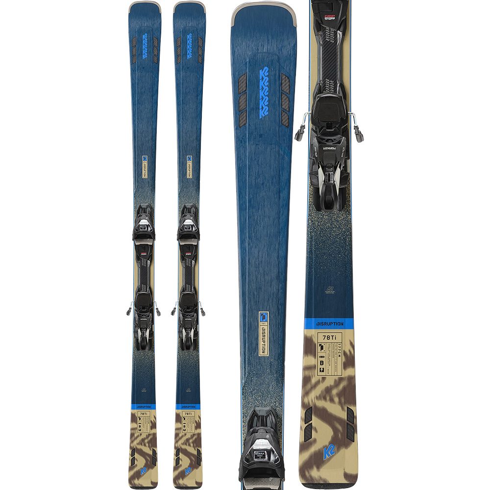 K2 Disruption 78TI 24/25 Ski inkl. MXC 12 TCx light Quikclik Bindung