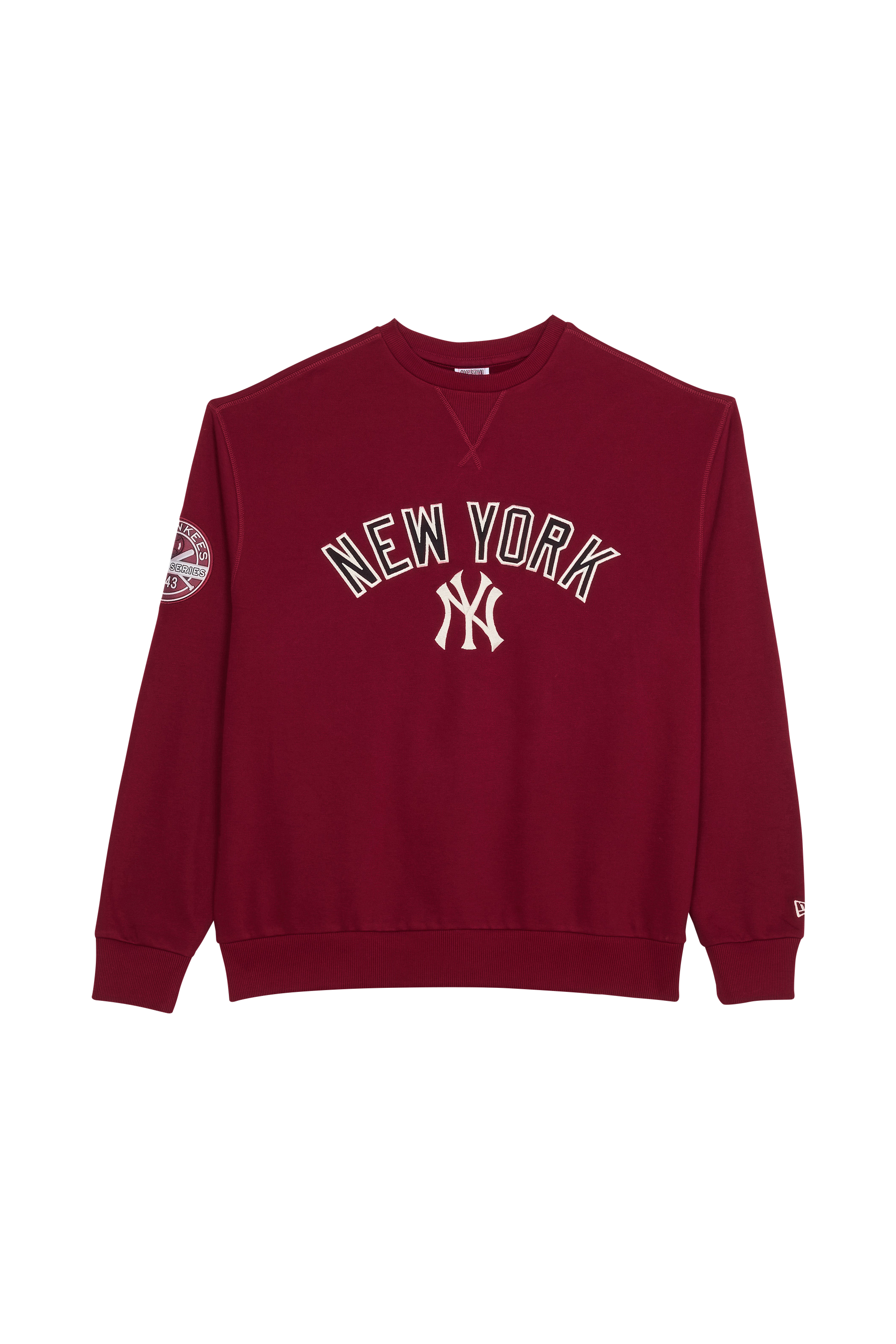 NEW ERA Sweatshirt MLB LARGE LOGO Rouge
