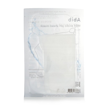 Abib Máscara em folha de pH ácido suave - Aqua Fit  30mlx10pcs