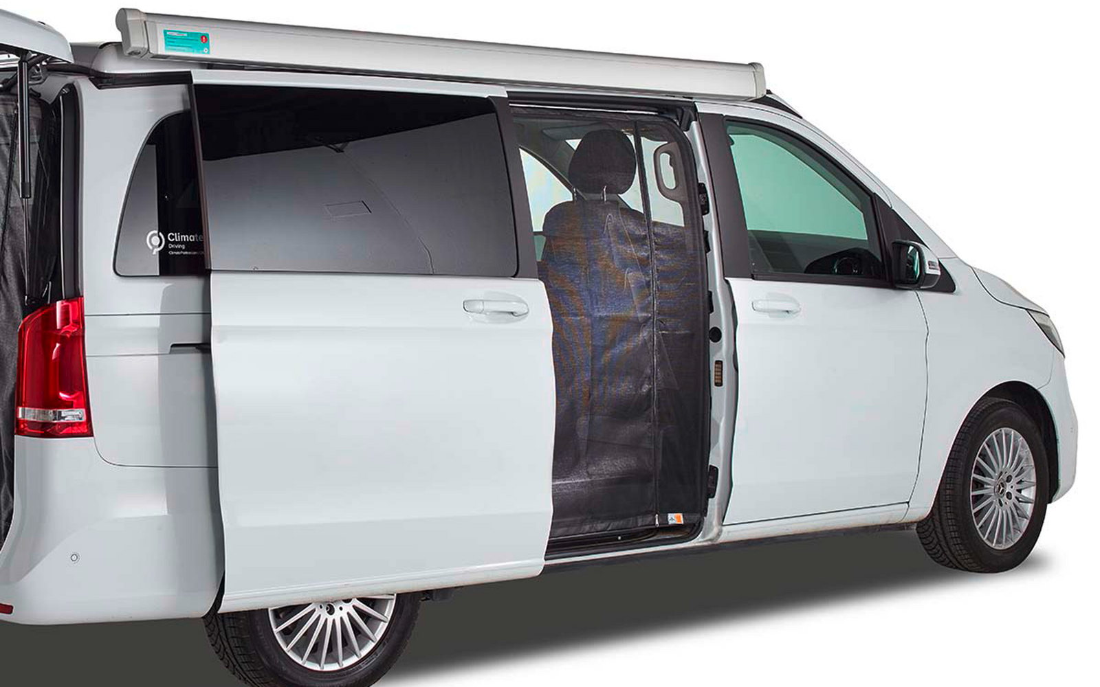 Moskitonetz VanQuito MB Sprinter ab 2014 Schiebetür standard