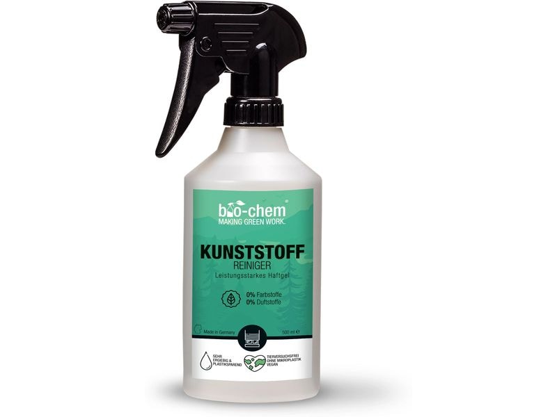 Bio Chem Kunststoffreiniger 500 ml Kraftvoller Reiniger für alle Kunststoffoberflächen