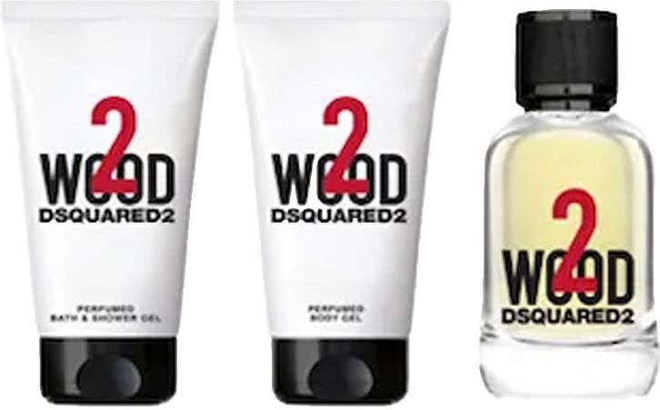 Dsquared2 - 2 Hout - Parfumset - 3 Stuks