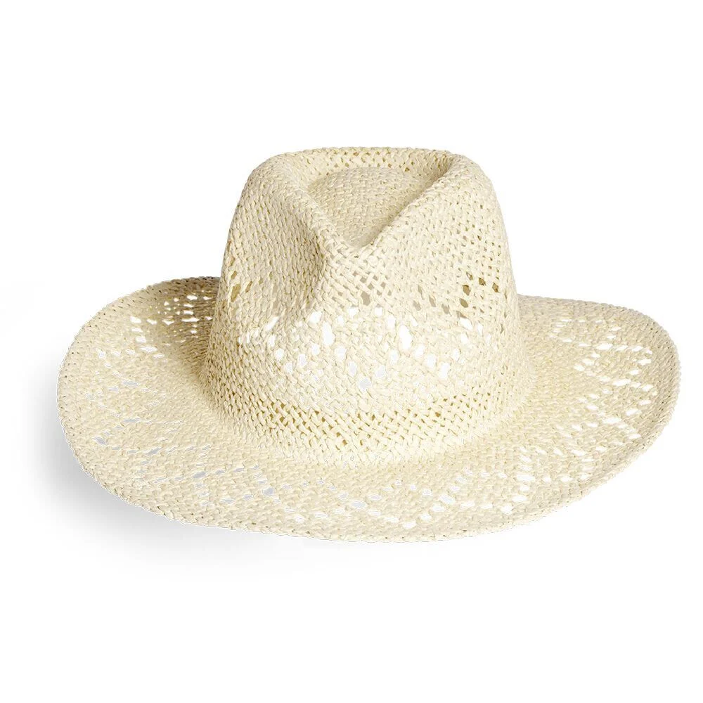 Chapeau de cowboy 56-58cm rose ou beige