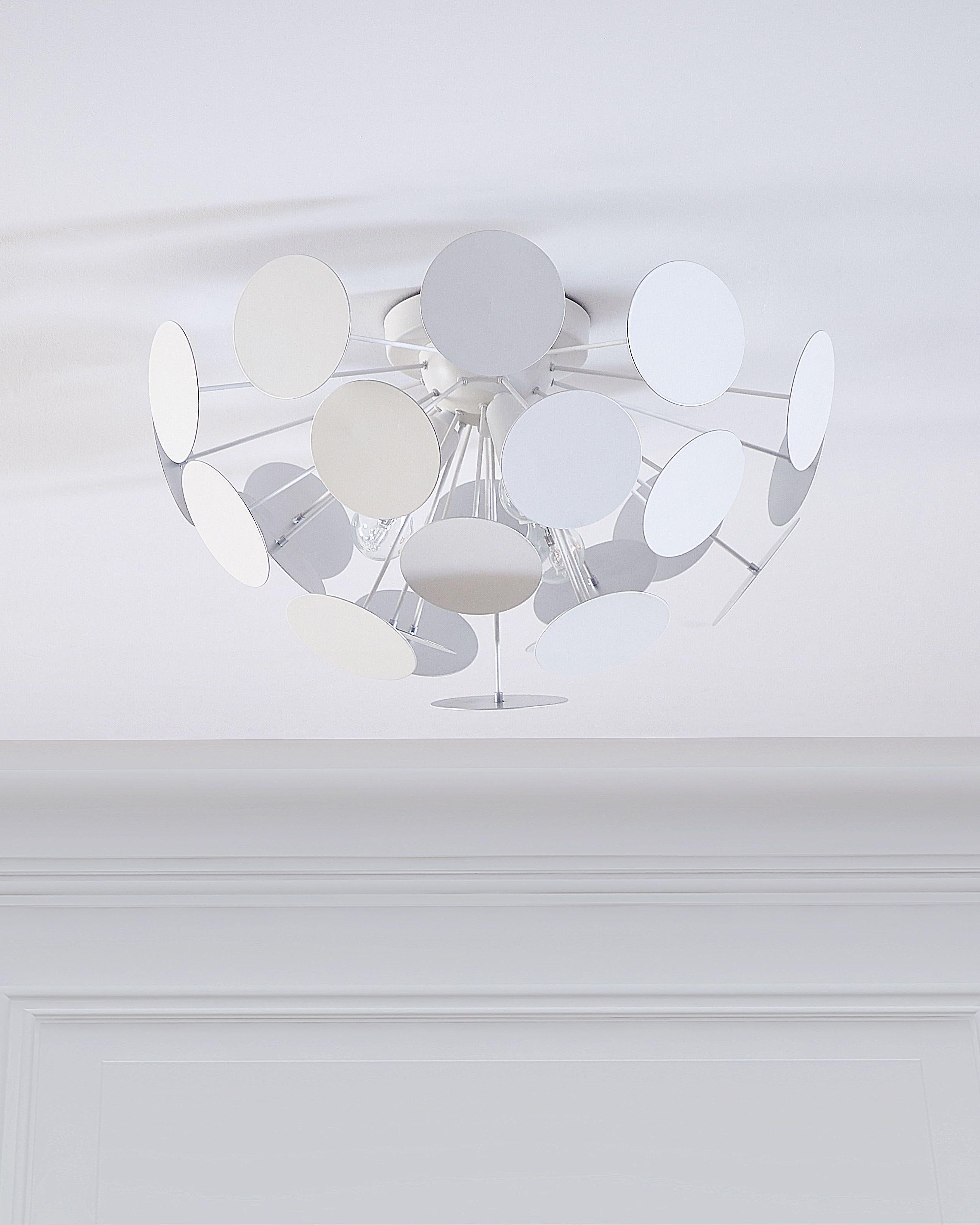 Plafondlamp MARITSA Metaal Wit
