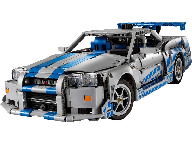 LEGO® Technic 2 Fast 2 Furious Nissan Skyline GT-R (R34) 42 Spielzeugauto aus Fast & Furious