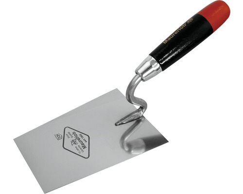 Metselaarstroffel, metselaarslob, S-hals, 16 cm, roestvrij staal