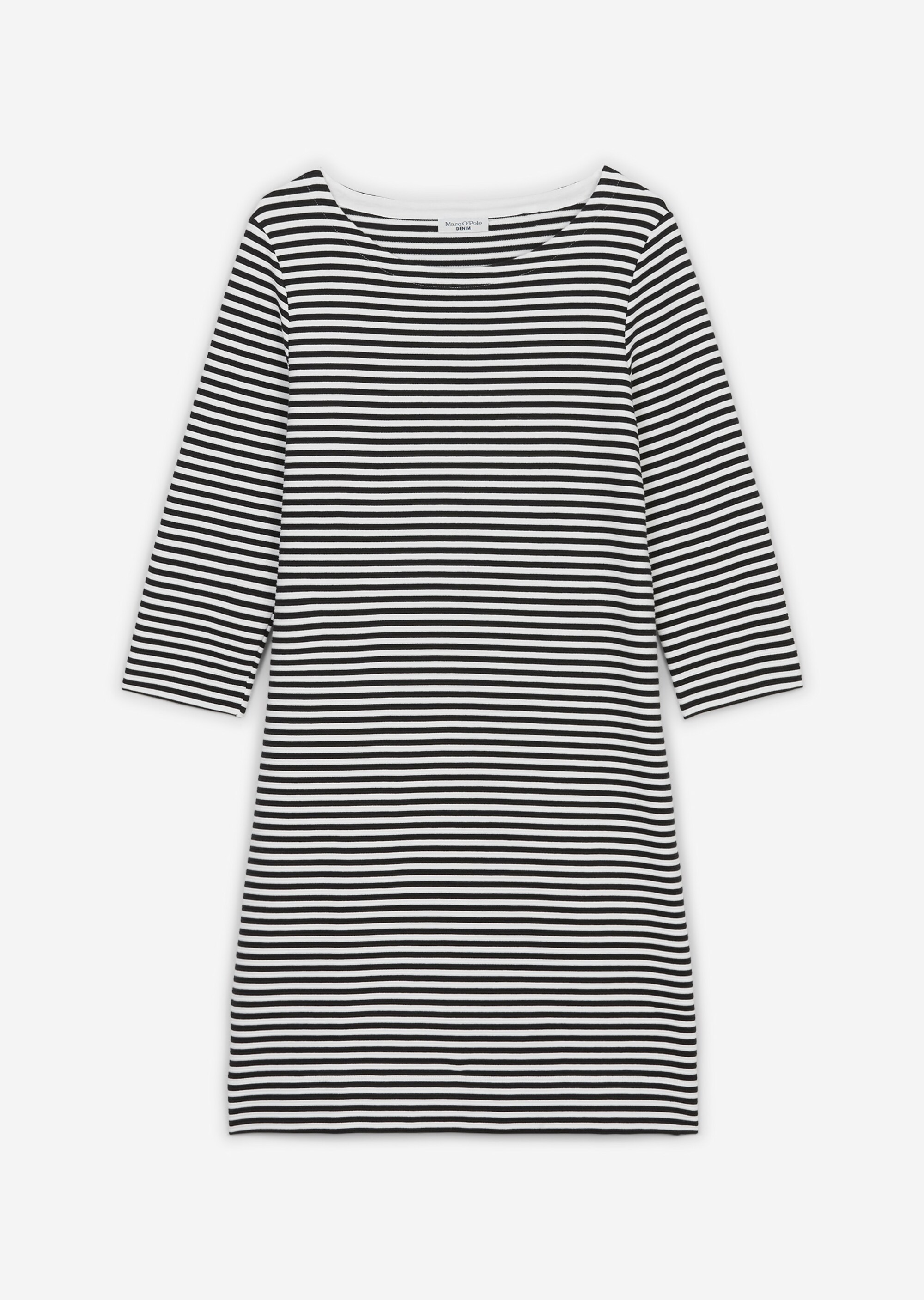 Jerseykleid loose aus Ottoman-Jersey