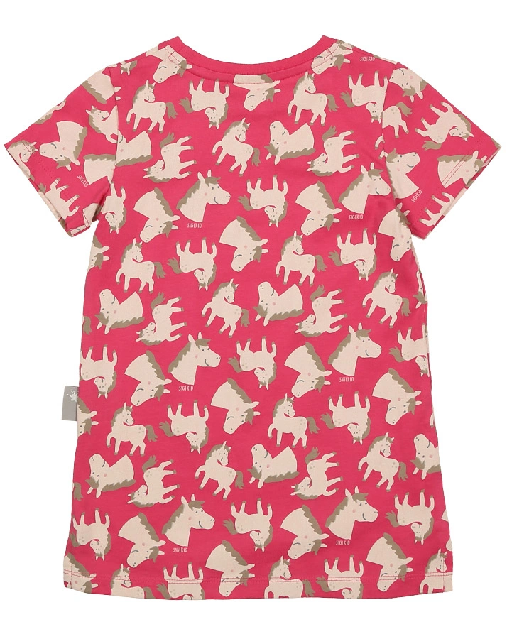 Schlafanzug PFERD lang in pink