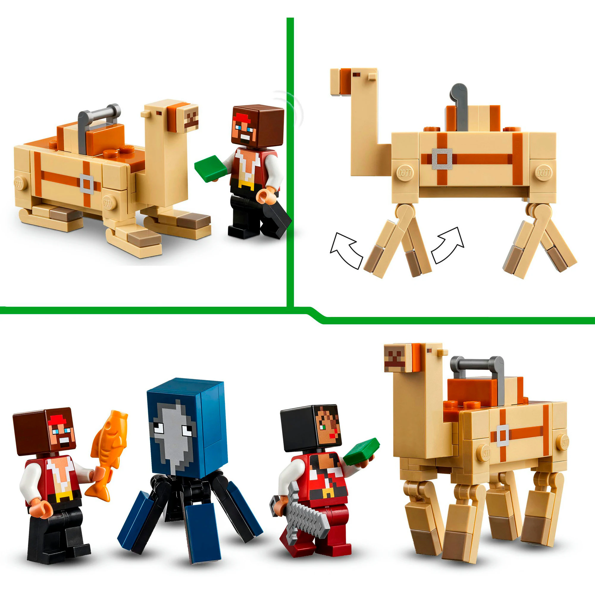 LEGO Konstruktionsspielzeug Minecraft Die Piratenschiffreise