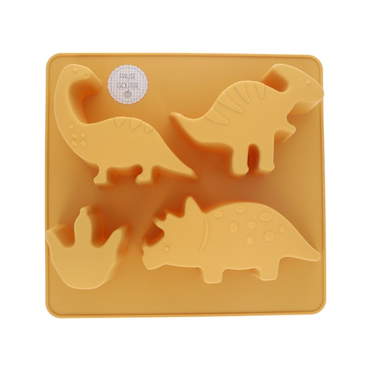 Moule à gâteaux en silicone dinosaures Pause goûter
