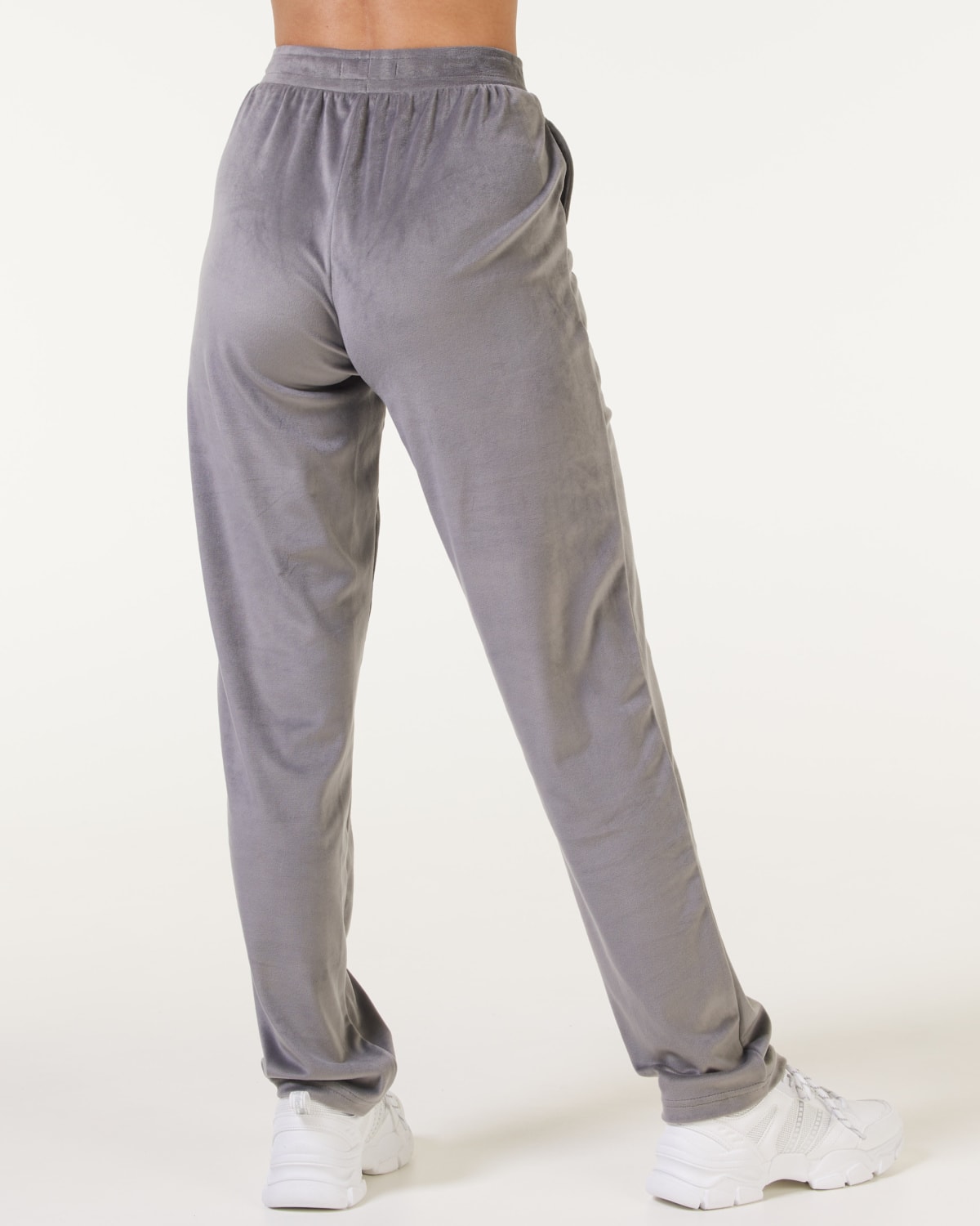 Jacey Velour Set Grey