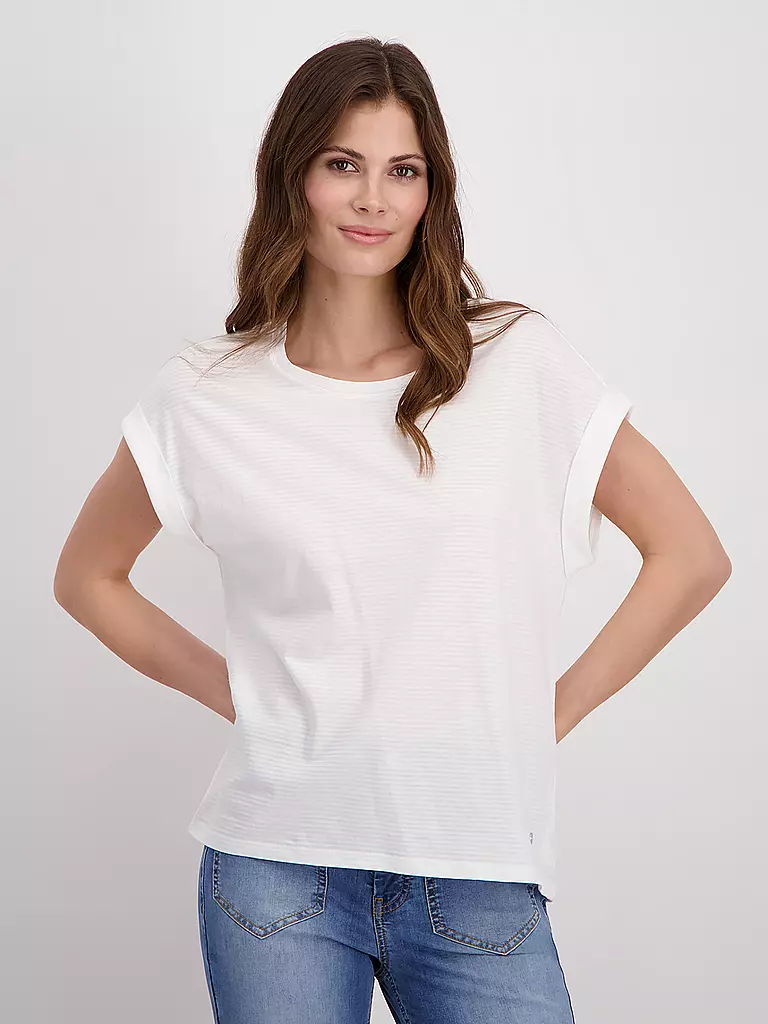 MONARI T-Shirt  weiss